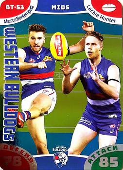 2019 AFL Team Coach - Battle Teams #BT-53 Marcus Bontempelli / Lachie Hunter Front